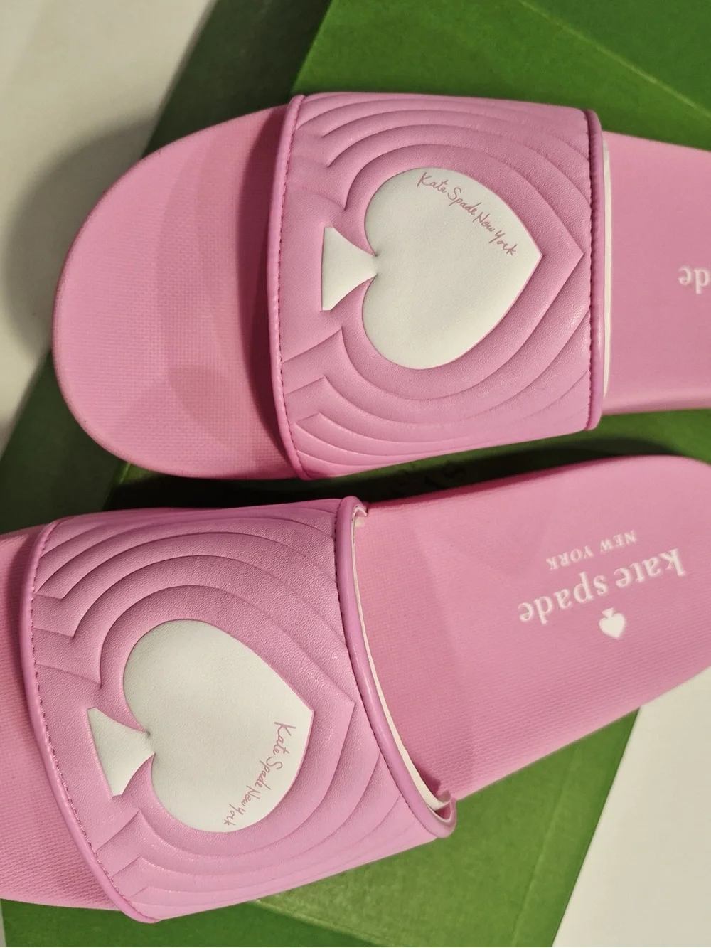 kate spade New York Pink Slide Sandals size 10